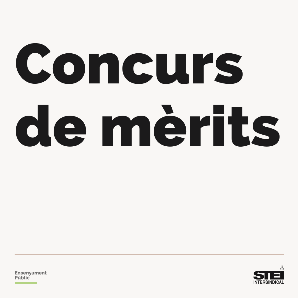 Concurs de mèrits