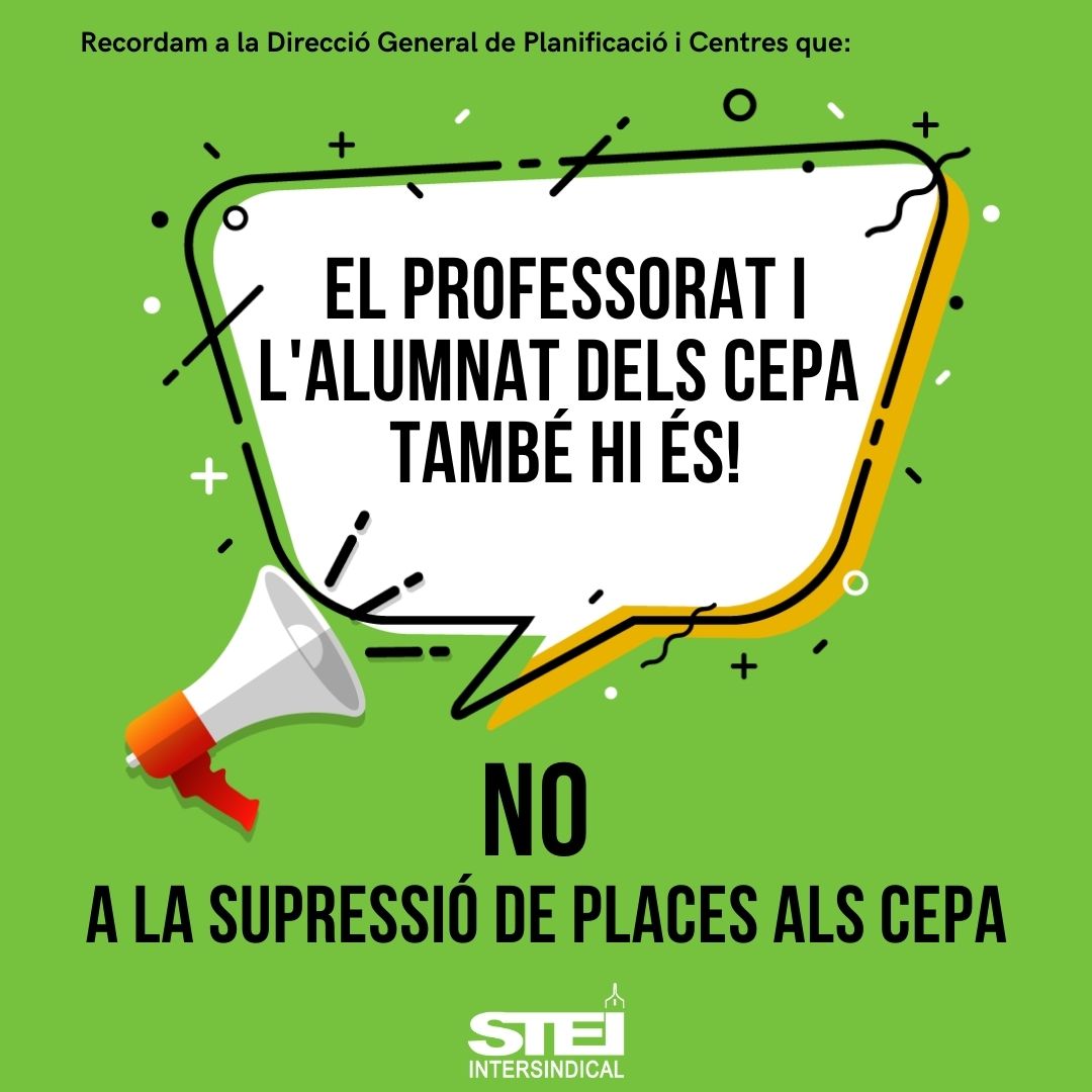 CEPA supressió places